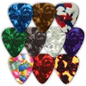 Vintage Celluloid TRU GRIP Picks - Double Sided