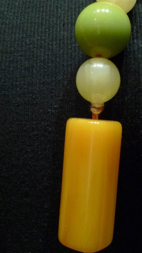 Vintage Missoni Bakelite Necklace #2