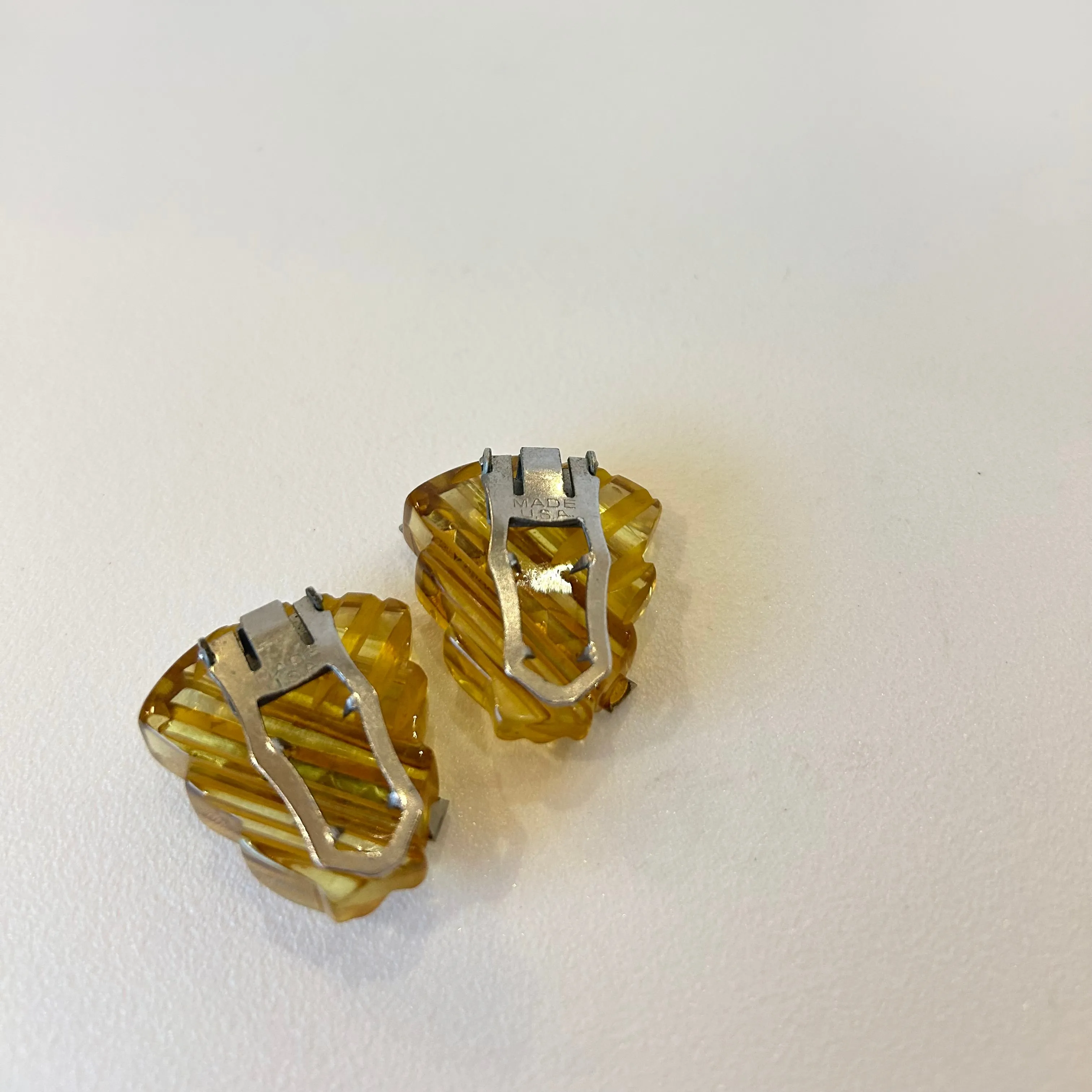 Vintage Rhinestone Bakelite Pin Set