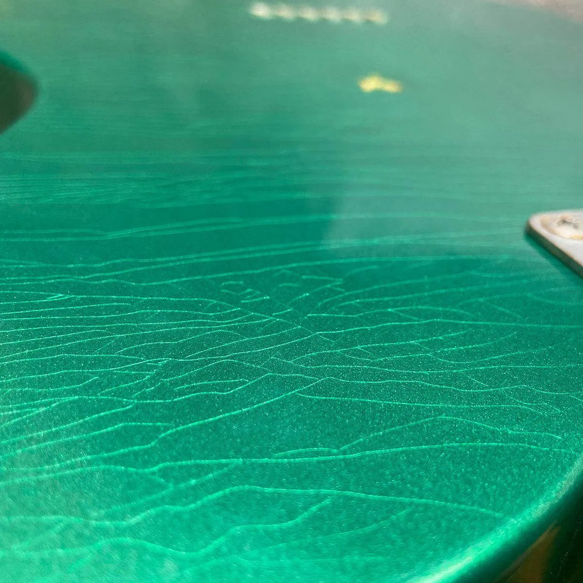 Vintage V62 ProShop Unique ~ Cracked Metallic Green