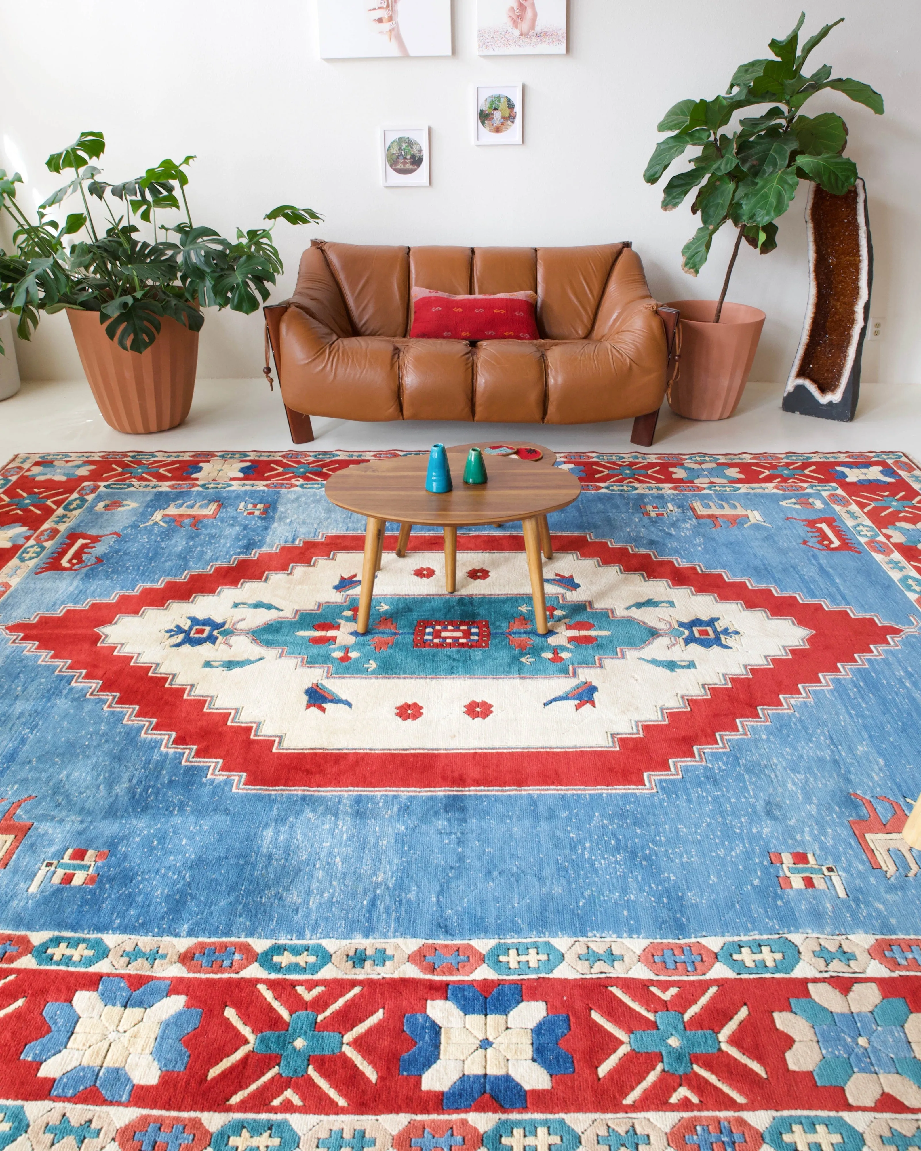 Vintage Western Anatolian Rug 9'8"x12'6"