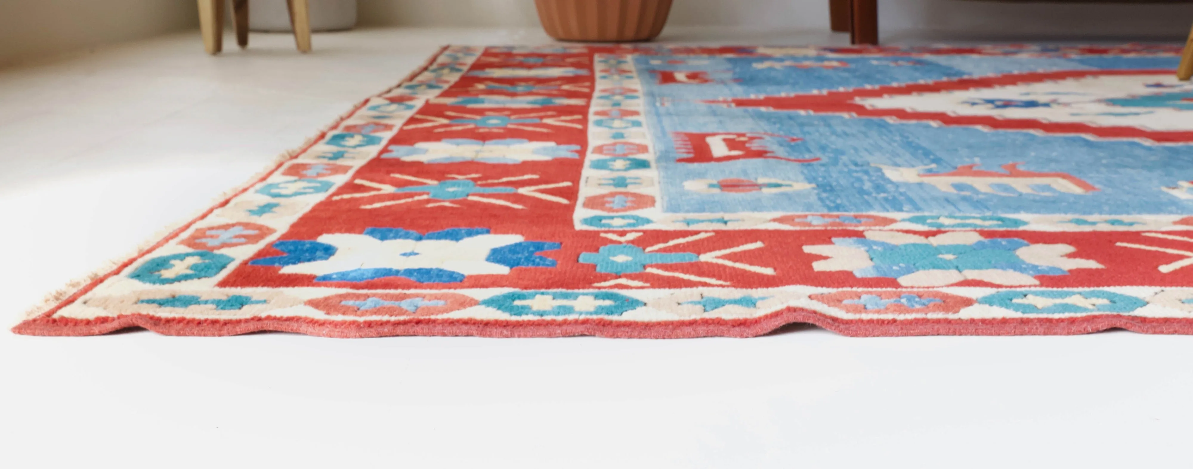 Vintage Western Anatolian Rug 9'8"x12'6"