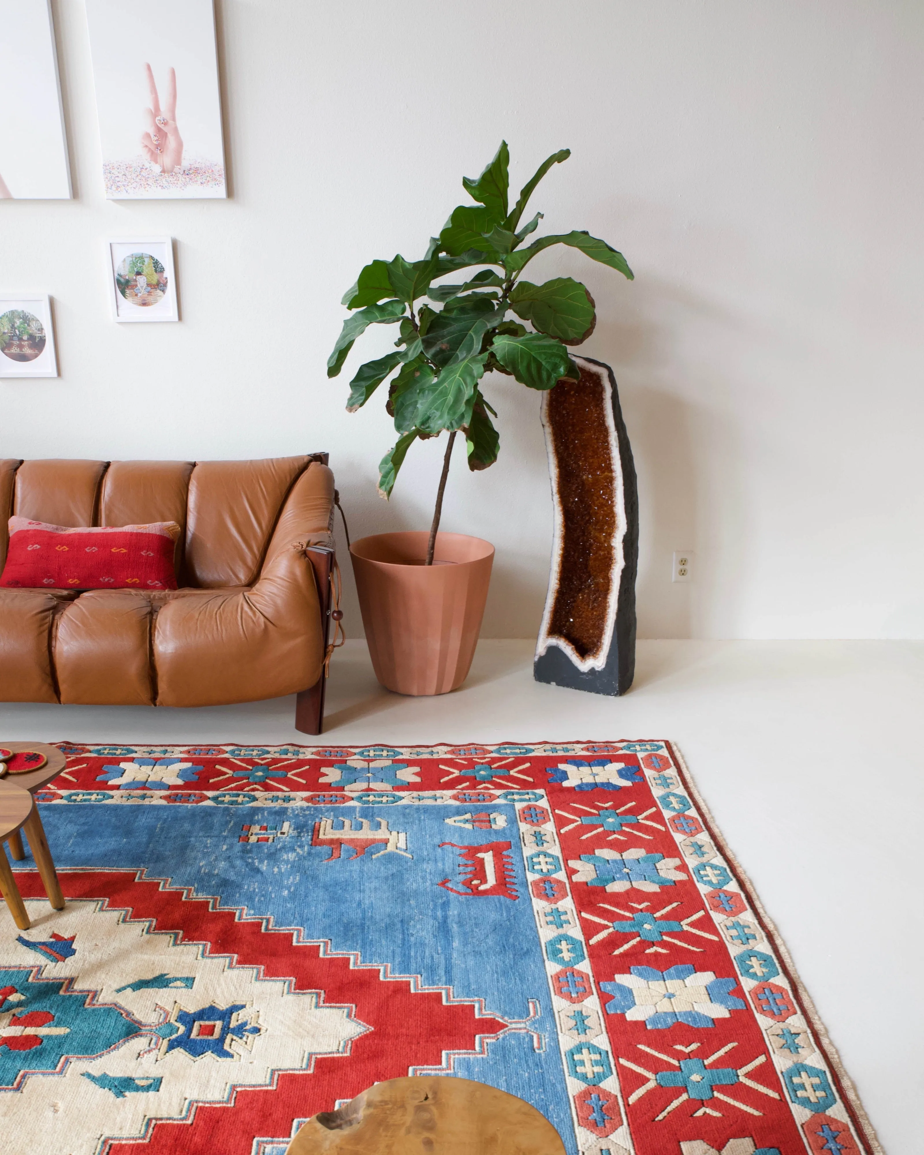 Vintage Western Anatolian Rug 9'8"x12'6"