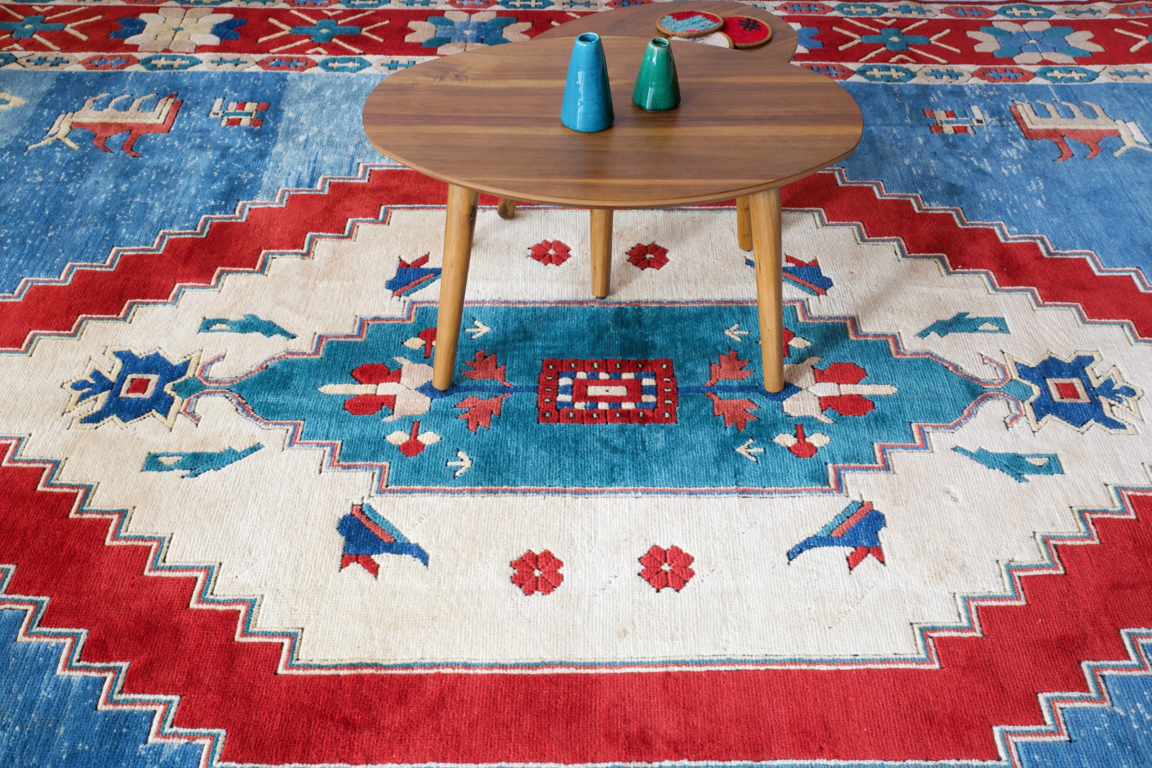 Vintage Western Anatolian Rug 9'8"x12'6"