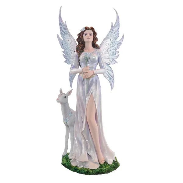 White Fairy with Deer