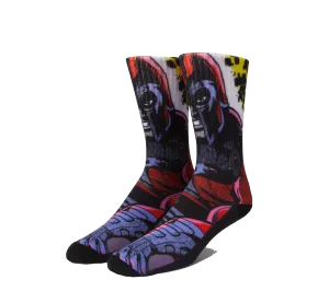 X-Men x HUF Master Of Magnetism Crew Sock