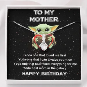 Yoda best Mom Happy birthday