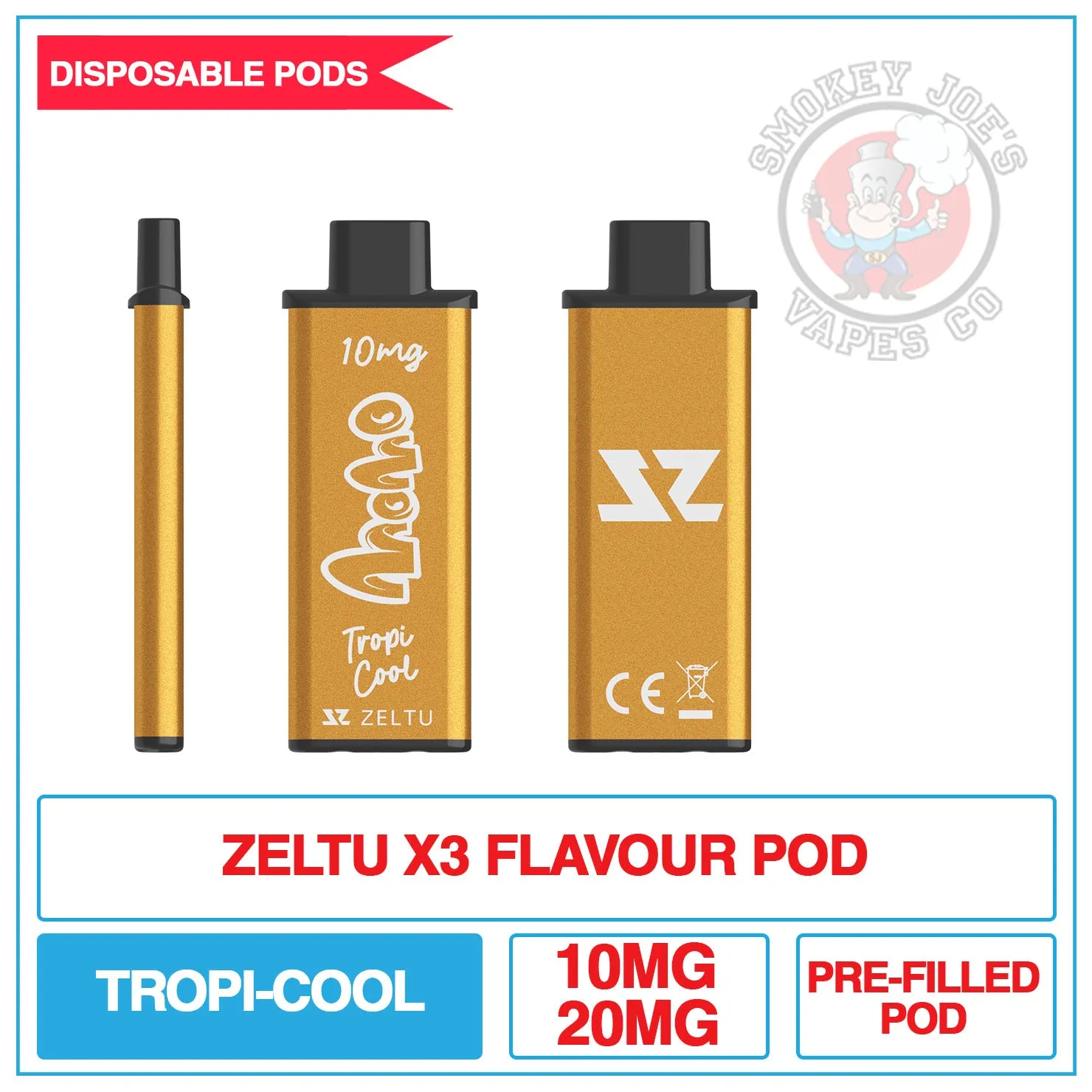 Zeltu X3 - Prefilled Pod - Momo - Tropi-Cool