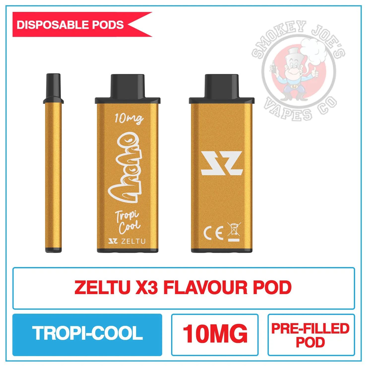 Zeltu X3 - Prefilled Pod - Momo - Tropi-Cool