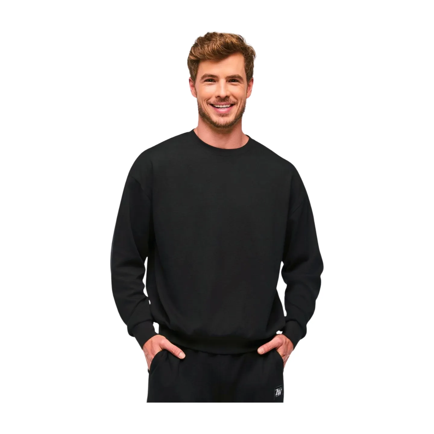 Zumba Haus Oversized Waffle Sweatshirt