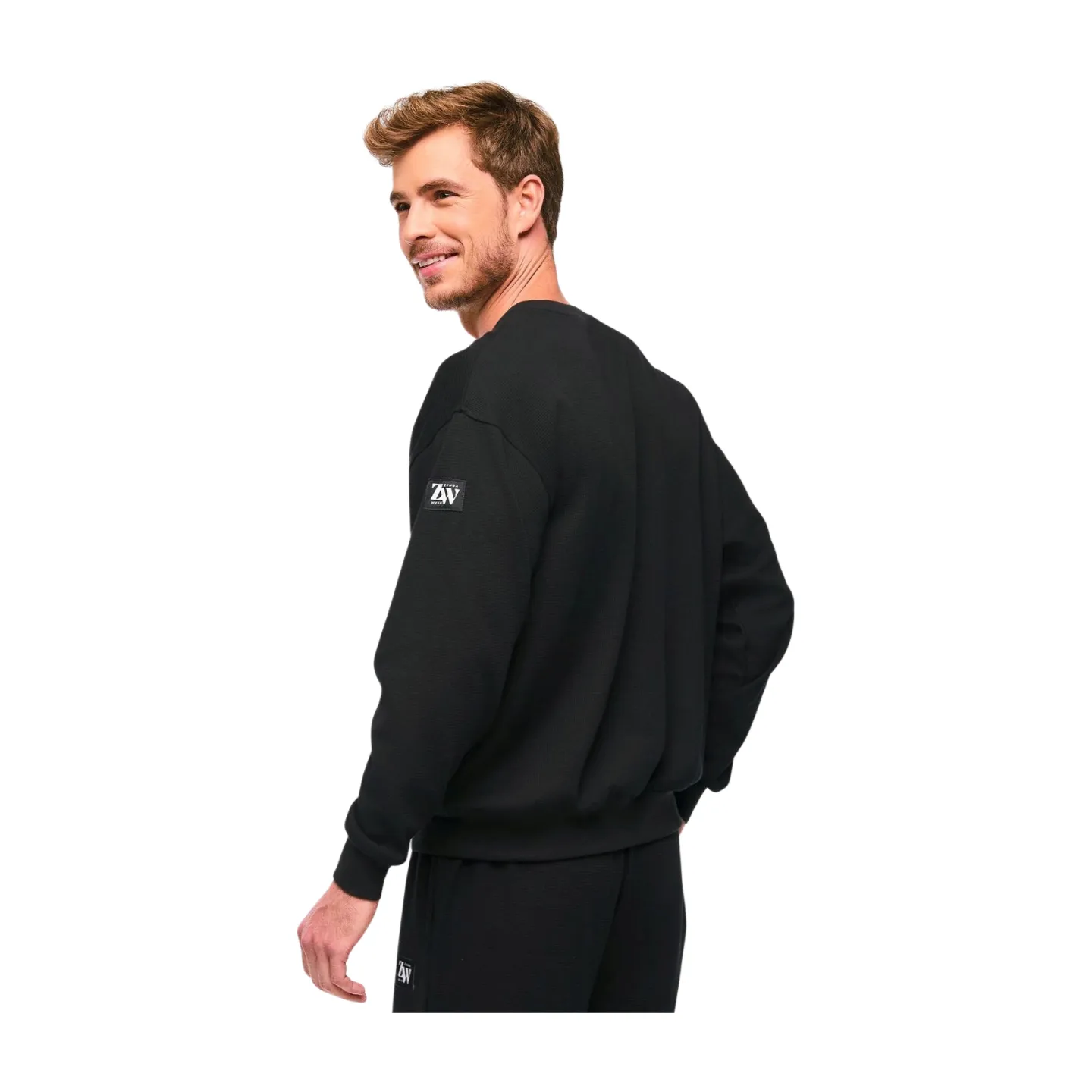 Zumba Haus Oversized Waffle Sweatshirt